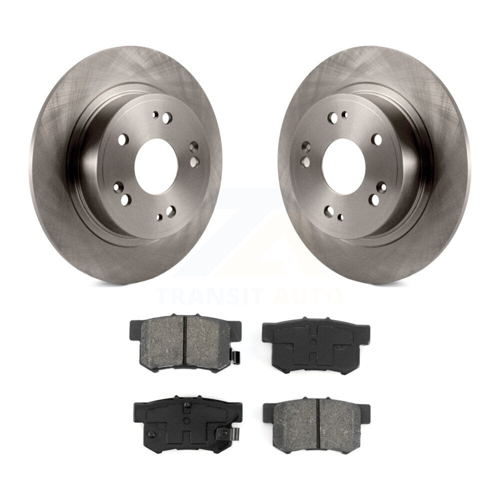 Kit de rotors de frein à disque arrière et plaquettes semi-métalliques pour Honda Accord Acura ILX
