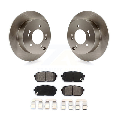 Kit de disques de frein à disque arrière et plaquettes semi-métalliques pour Kia Rondo 2007-2012
