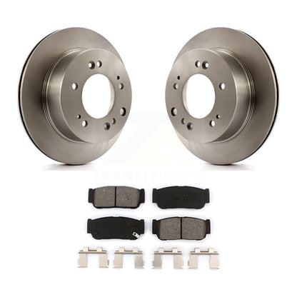 Kit de disques de frein à disque arrière et plaquettes semi-métalliques pour Kia Sorento 2007-2009