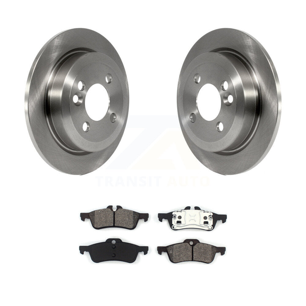 Kit de disques de frein à disque arrière et plaquettes semi-métalliques pour Mini Cooper K8S-101892
