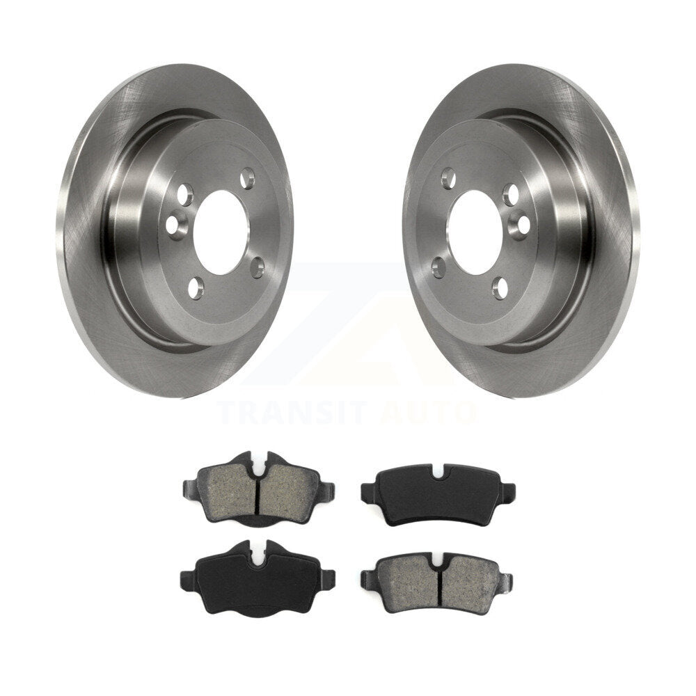 Kit de disques de frein à disque arrière et plaquettes semi-métalliques pour Mini Cooper K8S-101893