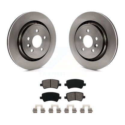Kit de rotors de frein à disque arrière et plaquettes semi-métalliques pour Volvo XC70 S60 V60 S80 V7