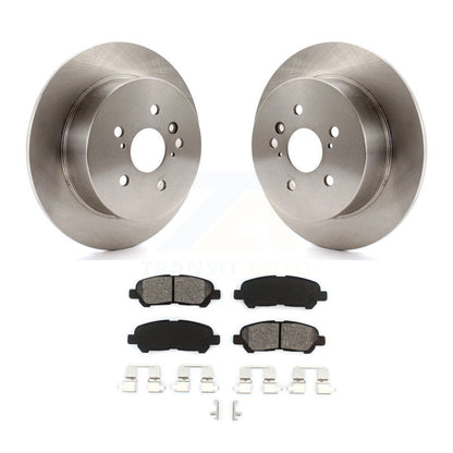 Rotors de frein à disque arrière et kit de plaquettes semi-métalliques pour Toyota Highlande 2008-2013