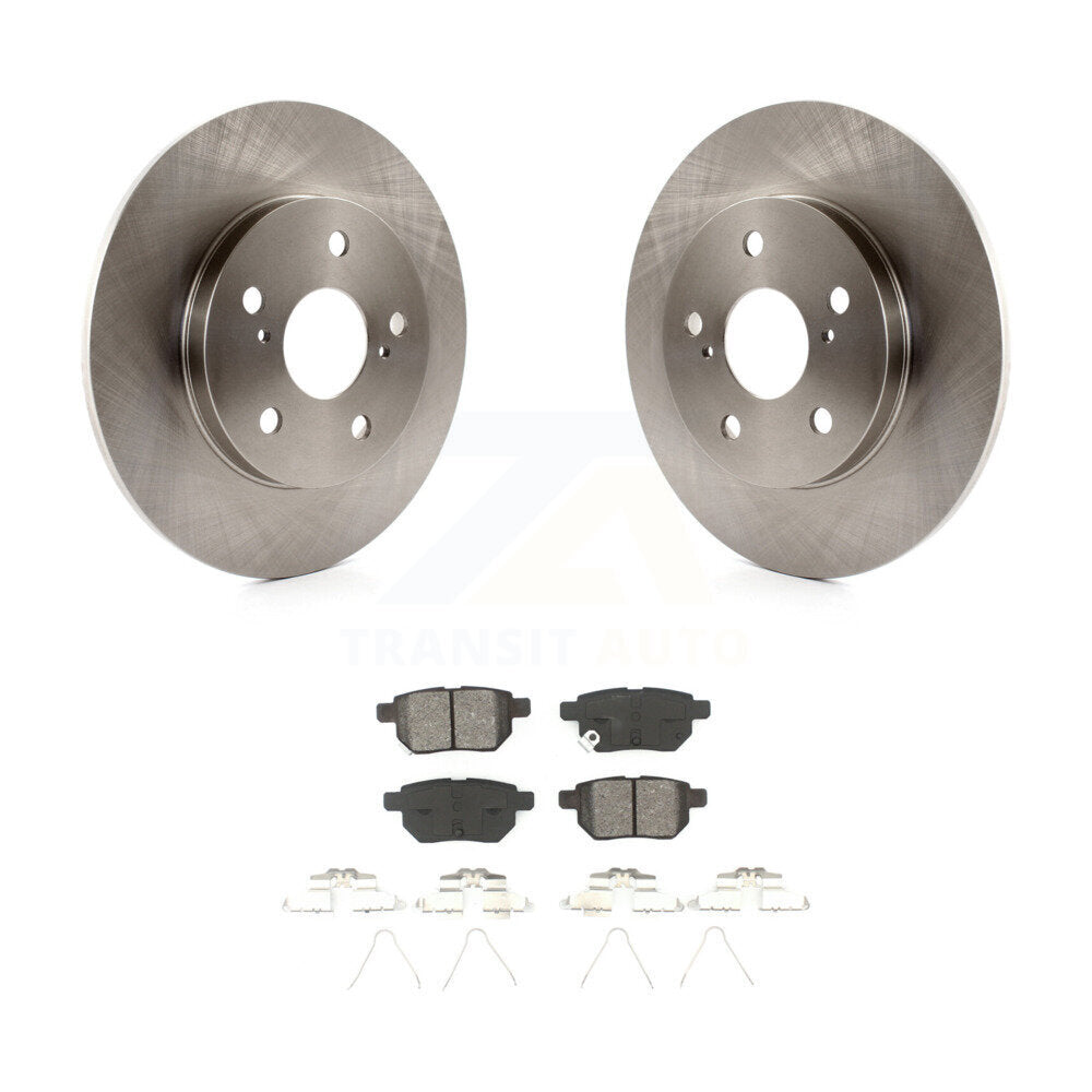 Kit de plaquettes semi-métalliques de Rotor de frein arrière, pour Toyota Matrix Pontiac Vibe Corolla i