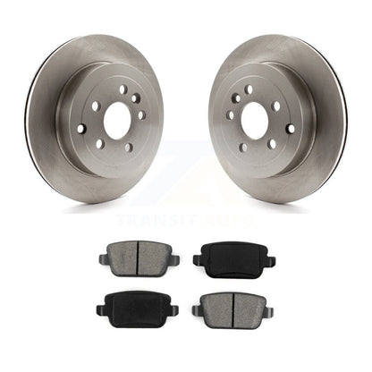 Kit de disques de frein à disque arrière et plaquettes semi-métalliques pour Land Rover LR2 2008-2011