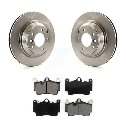 Kit de disques de frein à disque arrière et plaquettes semi-métalliques pour Audi Q7 Porsche Cayenne