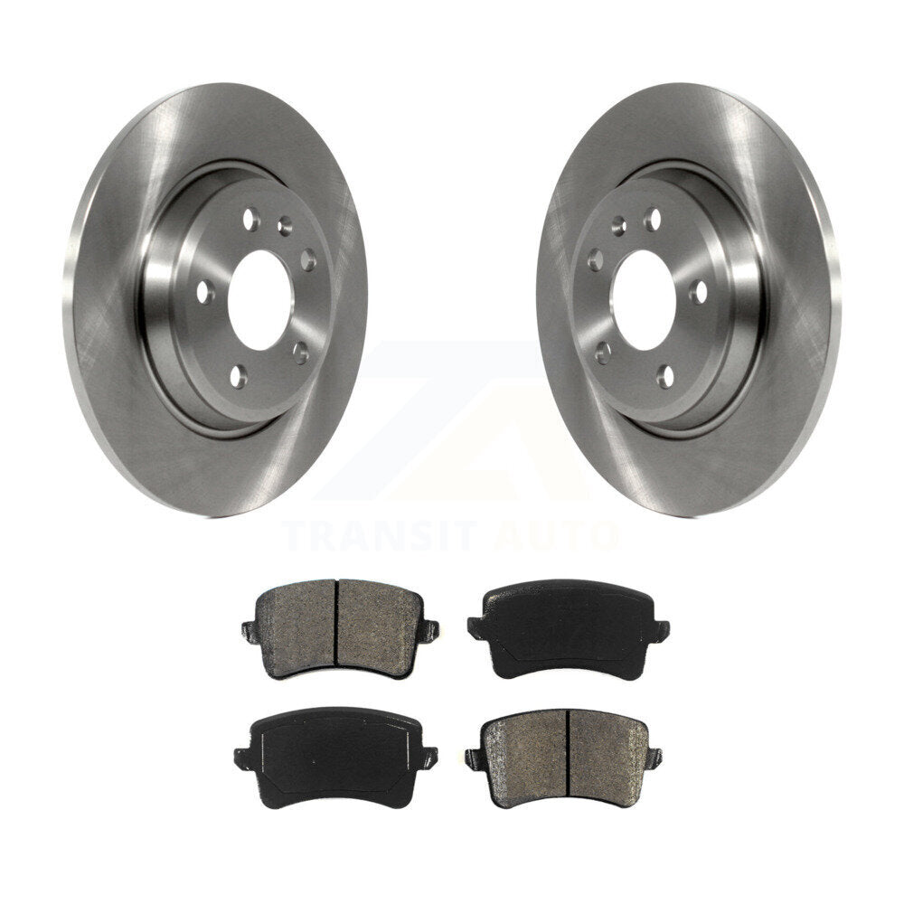 Kit de plaquettes semi-métalliques de Rotor de frein à disque arrière, pour Audi Q5 A4 Quattro A5 allroad S