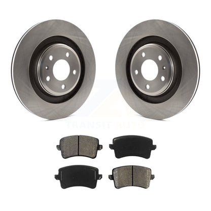 Kit de disques de frein à disque arrière et plaquettes semi-métalliques pour Audi A4 Quattro S5 S4