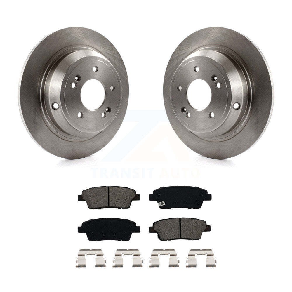 Kit de Rotor de frein à disque arrière et de plaquettes semi-métalliques, pour Hyundai Genesis G80 Kia K90