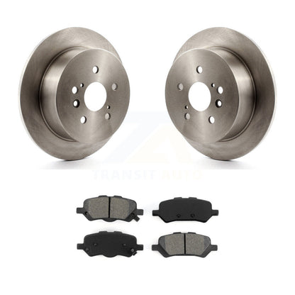 Kit de disques de frein à disque arrière et plaquettes semi-métalliques pour Toyota Venza 2009-2016