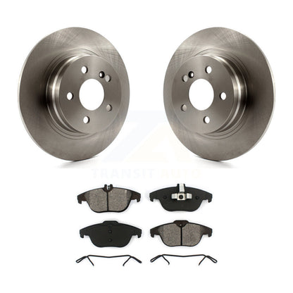 Rotor de frein à disque arrière et Kit de plaquettes semi-métalliques pour Mercedes-Benz C300 C250 C23
