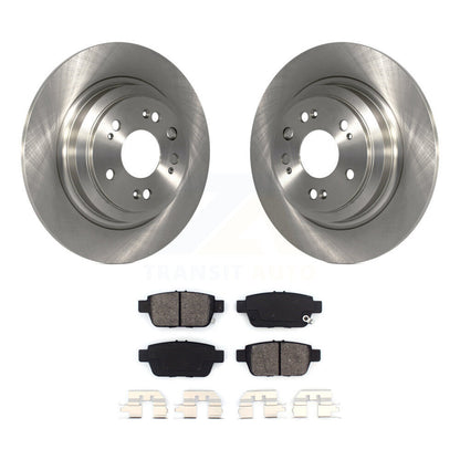 Kit de disques de frein à disque arrière et plaquettes semi-métalliques pour Acura TL 2009-2014