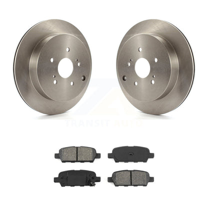 Rotors de frein à disque arrière et kit de plaquettes semi-métalliques pour Suzuki Grand Vitar 2009-2013