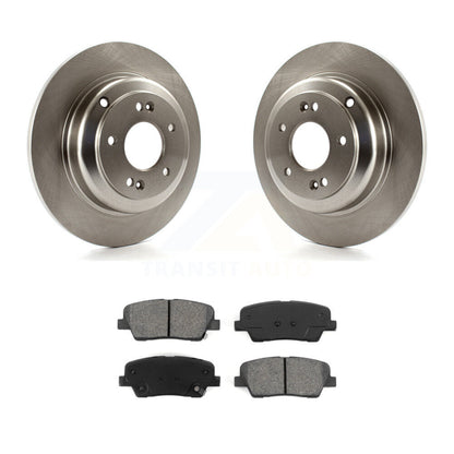 Kit de disques de frein à disque arrière et plaquettes semi-métalliques pour Hyundai Genesis Coupé