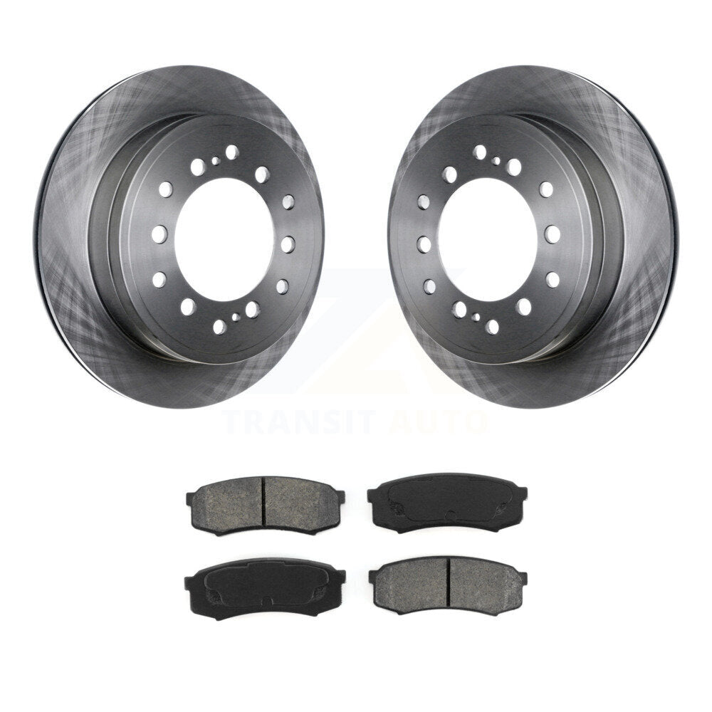 Kit de plaquettes semi-métalliques de Rotor de frein arrière, pour Toyota 4Runner Lexus GX460 FJ Cruise