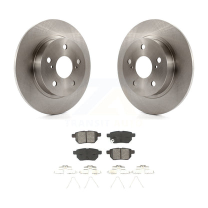Kit de disques de frein à disque arrière et plaquettes semi-métalliques pour Scion tC 2011-2016