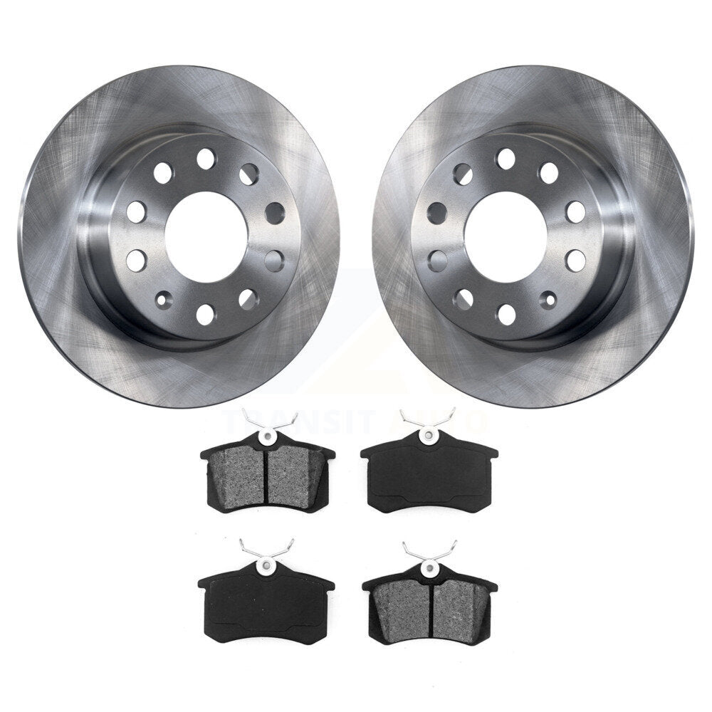 Kit de plaquettes de frein semi-métalliques pour Rotors de frein arrière, pour Volkswagen Jetta Beetle Golf Audi A
