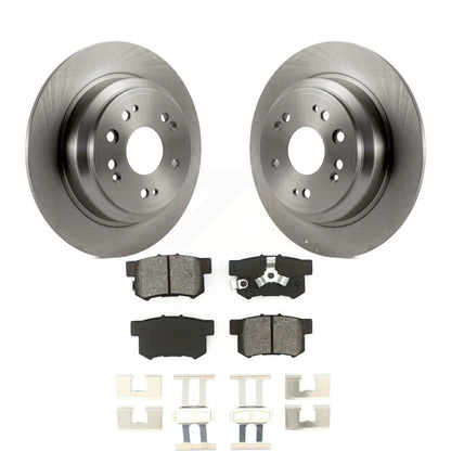 Kit de disques de frein à disque arrière et plaquettes semi-métalliques pour Honda Accord Crosstour