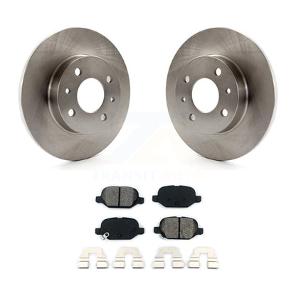 Kit disques de frein à disque arrière et plaquettes semi-métalliques pour Fiat 500 K8S-101945