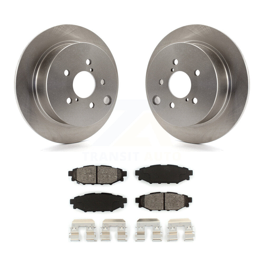Kit de plaquettes de frein semi-métalliques pour Rotors de frein arrière, pour Subaru Crosstrek Impreza Forester X