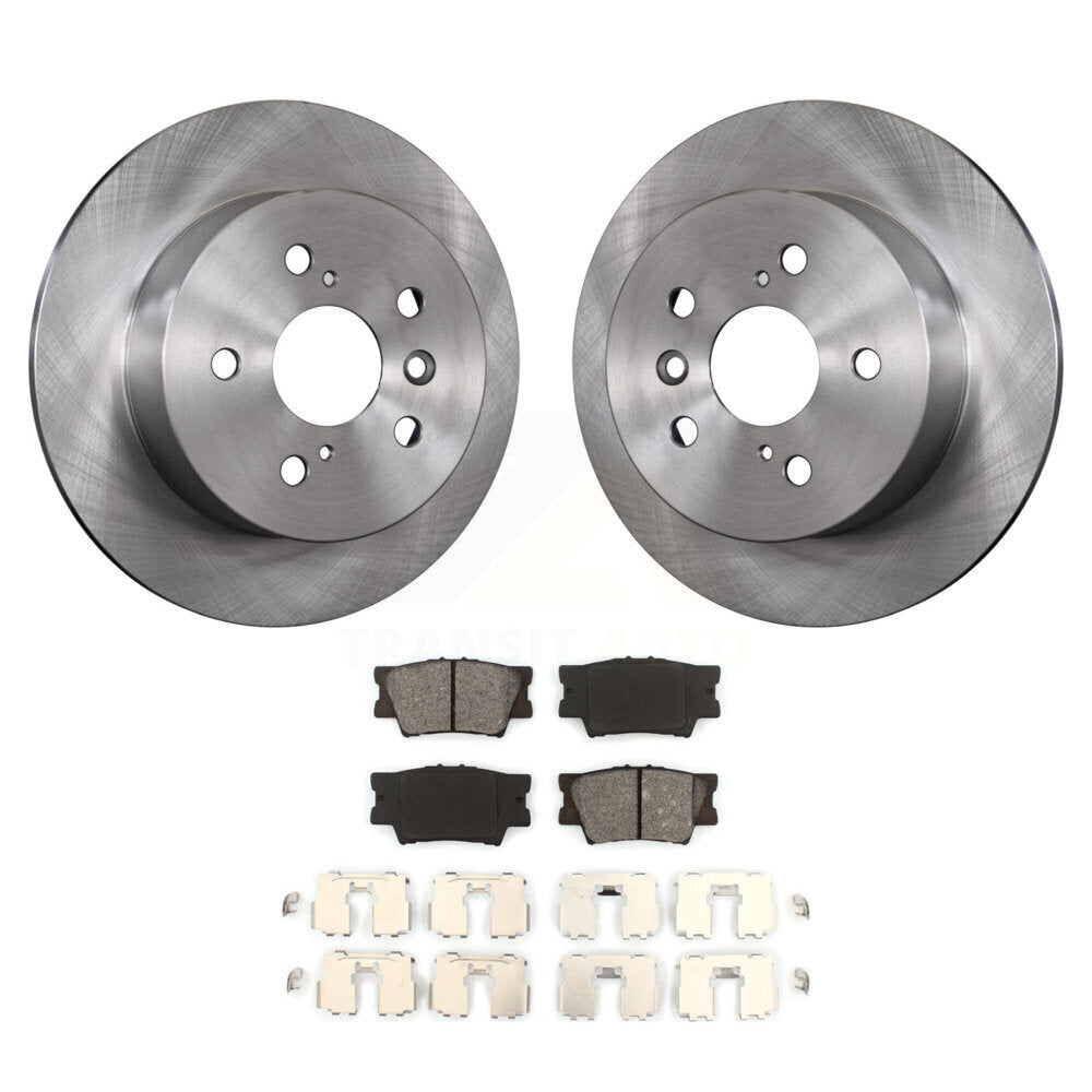 Kit de plaquettes de frein à disque arrière, Rotors semi-métalliques, pour Toyota Camry Lexus ES350 Avalo