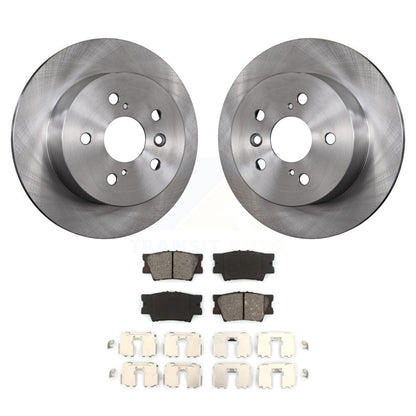 Kit de plaquettes de frein à disque arrière, Rotors semi-métalliques, pour Toyota Camry Lexus ES350 Avalo