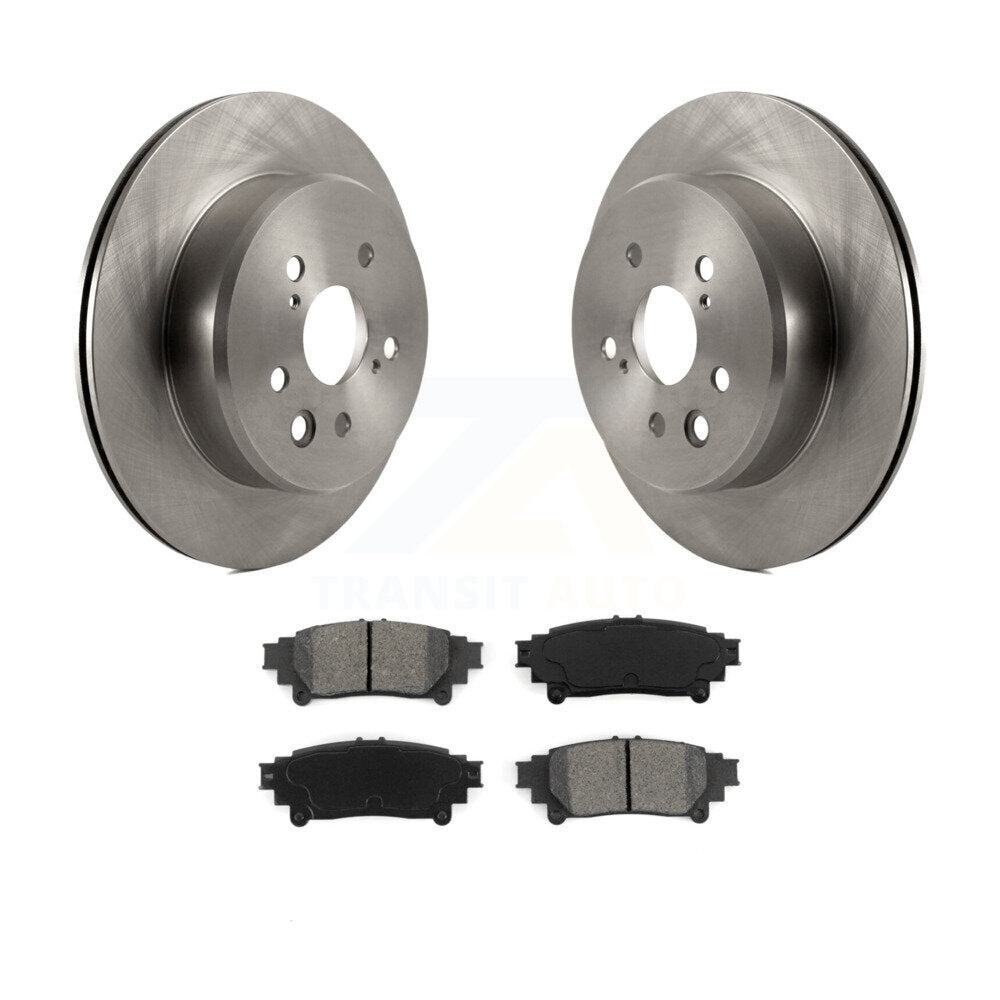Kit de rotor de frein arrière et de plaquettes semi-métalliques pour Lexus IS300 IS350 GS350 RC350 RC30