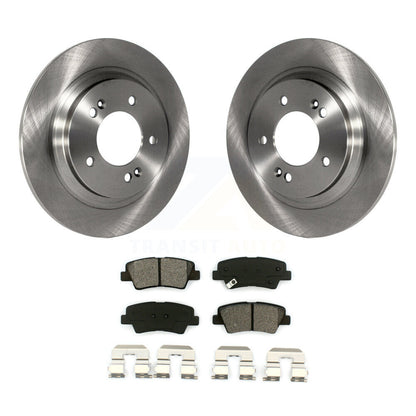 Kit de disques de frein à disque arrière et plaquettes semi-métalliques pour Hyundai Sonata Azera