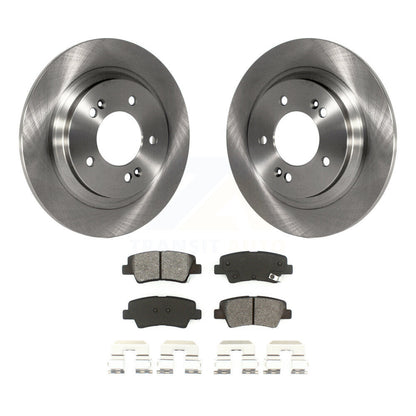 Kit de rotor de frein arrière et de plaquettes semi-métalliques pour Kia Optima Hyundai Sonata Soul E
