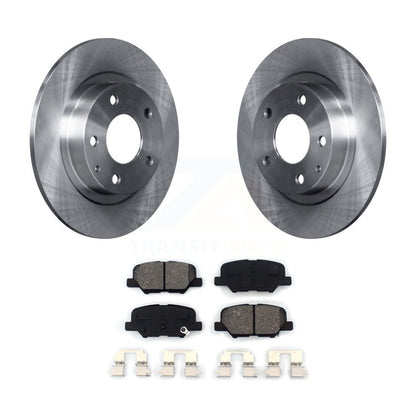 Kit de disques de frein à disque arrière et plaquettes semi-métalliques pour Mazda 6 2014-2015