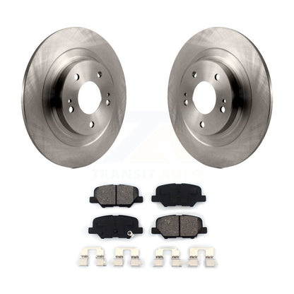 Kit de rotor de frein arrière et de plaquettes semi-métalliques pour Mitsubishi RVR Outlander PHEV Spor