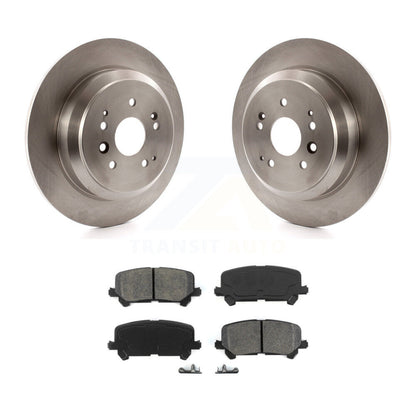 Kit de disques de frein à disque arrière et plaquettes semi-métalliques pour Acura MDX 2014-2016
