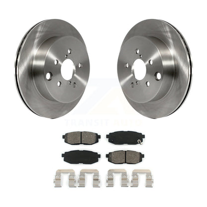 Kit de rotor de frein à disque arrière et de plaquettes semi-métalliques pour Subaru Forester 2.0 2014 – 2018