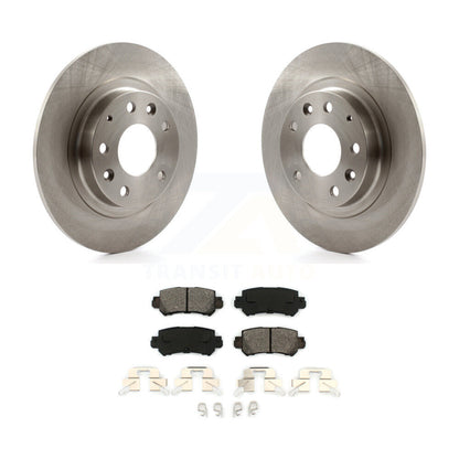 Kit de disques de frein à disque arrière et plaquettes semi-métalliques pour Mazda CX-3 2016-2018