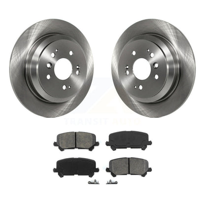 Rotor de frein à disque arrière et Kit de plaquettes semi-métalliques pour Honda Pilot Ridgeline Passpor