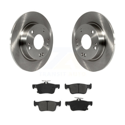 Kit de disques de frein à disque arrière et plaquettes semi-métalliques pour Honda Civic K8S-101975