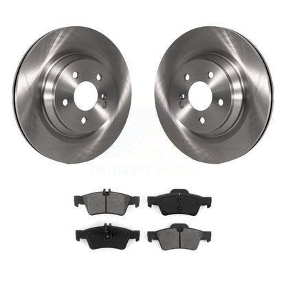 Rotors de frein arrière et Kit de plaquettes semi-métalliques pour Mercedes-Benz S550 S450 SL550 S35