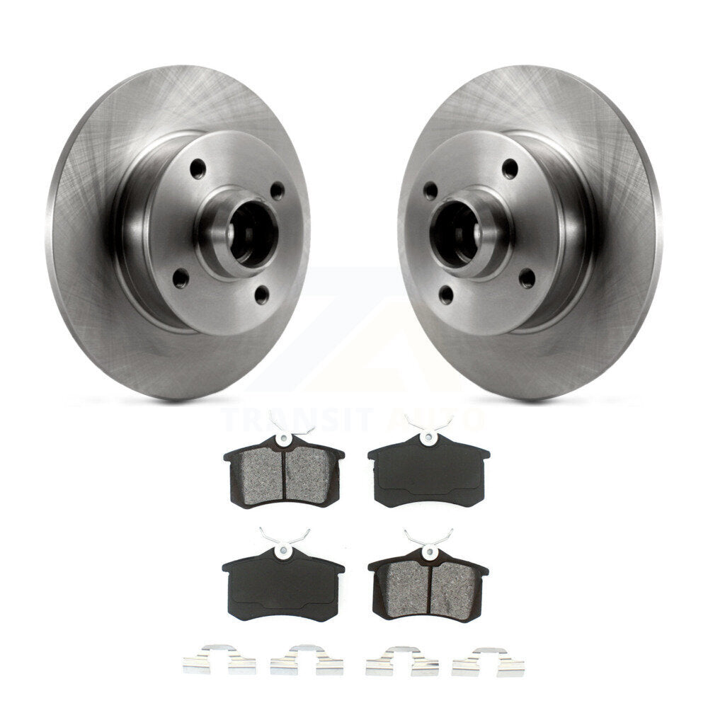 Kit de plaquettes de frein semi-métalliques pour Rotors de frein arrière, pour Volkswagen Golf Jetta Passat Corrad