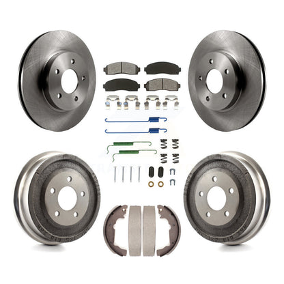 Kit de tambour à plaquettes semi-métalliques pour Rotor de frein avant et arrière (7 pièces) pour Saturn Vue Chevrole