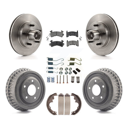 Kit de tambour à plaquettes semi-métalliques pour Rotor de frein avant et arrière (7 pièces) pour Chevrolet Camaro S1