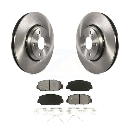 Rotors de frein à disque avant et Kit de plaquettes semi-métalliques pour Honda Civic Accord Acura IL