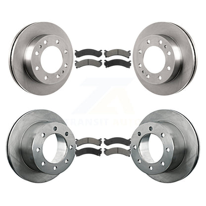 Kit de plaquettes semi-métalliques de Rotor de frein avant et arrière, pour Chevrolet GMC Silverado 3500 H