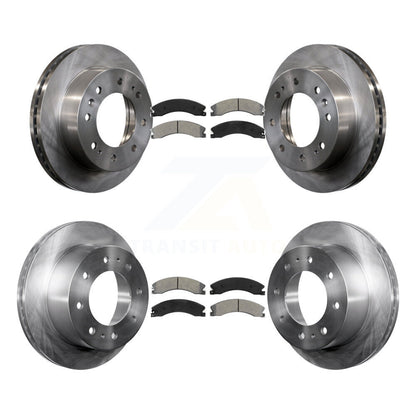 Kit de rotors de frein avant et arrière et plaquettes semi-métalliques pour GMC Chevrolet Sierra 2500 H