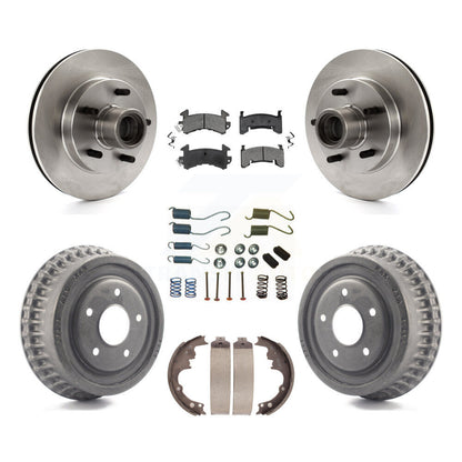 Kit de tambour à plaquettes semi-métalliques pour Rotor de frein avant et arrière (7 pièces) pour GMC Sonoma Chevrole