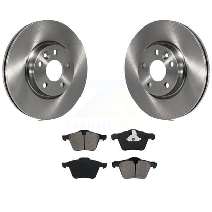 Kit de disques de frein à disque avant et plaquettes semi-métalliques pour Volvo V70 K8S-102574