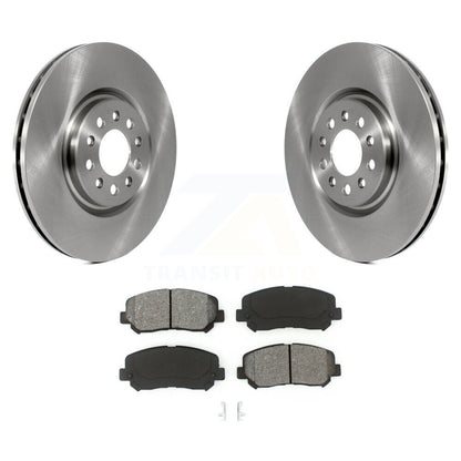 Rotors de frein à disque avant et Kit de plaquettes semi-métalliques pour Jeep Cherokee Chrysler 20