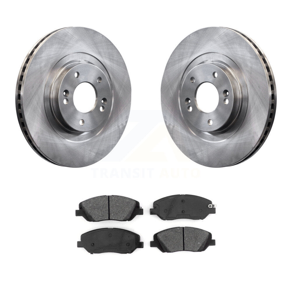 Kit de disques de frein à disque avant et plaquettes semi-métalliques pour Hyundai Santa Fe XL