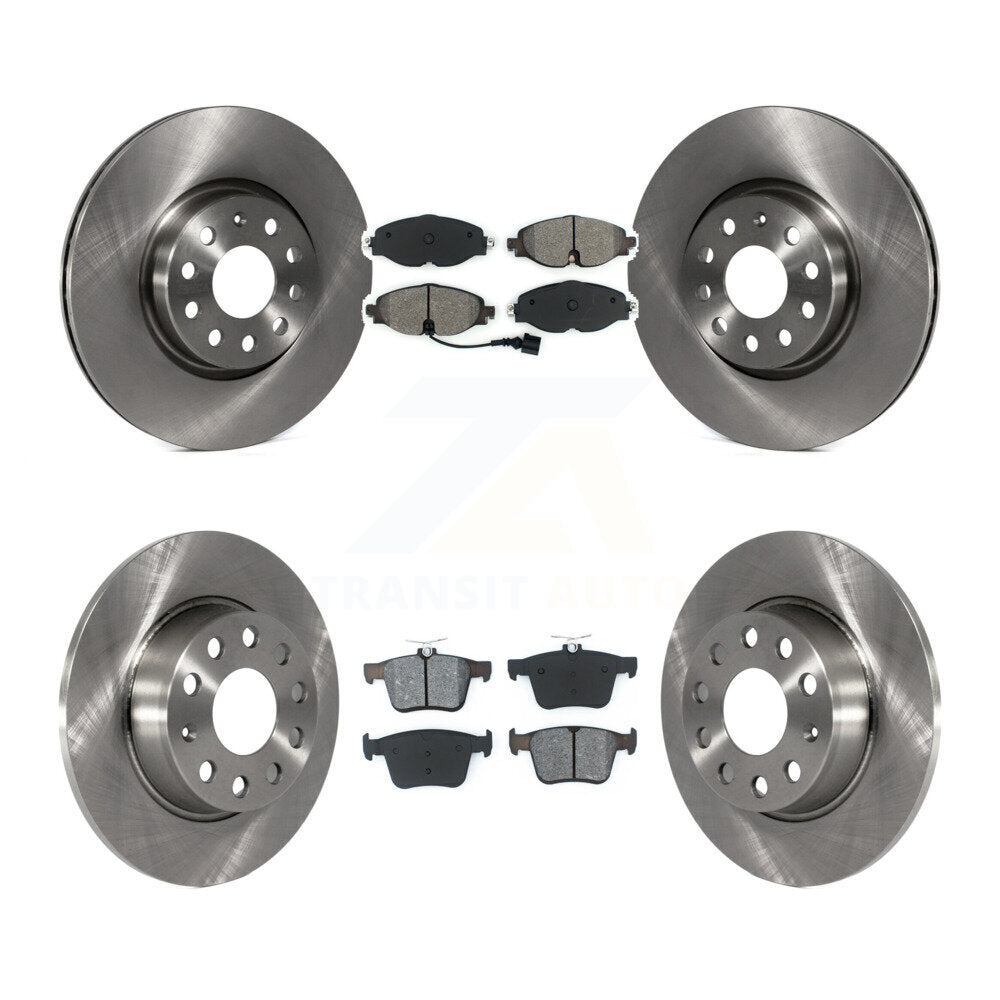 Kit de plaquettes semi-métalliques de Rotor de frein avant et arrière, pour Volkswagen Taos Audi A3 Quattr