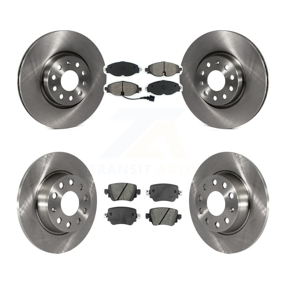 Kit de plaquettes de frein semi-métalliques pour disques de frein avant et arrière, pour Volkswagen Golf SportWagen GT