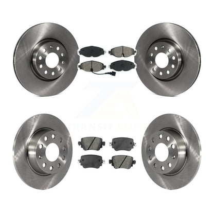 Kit de plaquettes de frein semi-métalliques pour disques de frein avant et arrière, pour Volkswagen Golf SportWagen GT